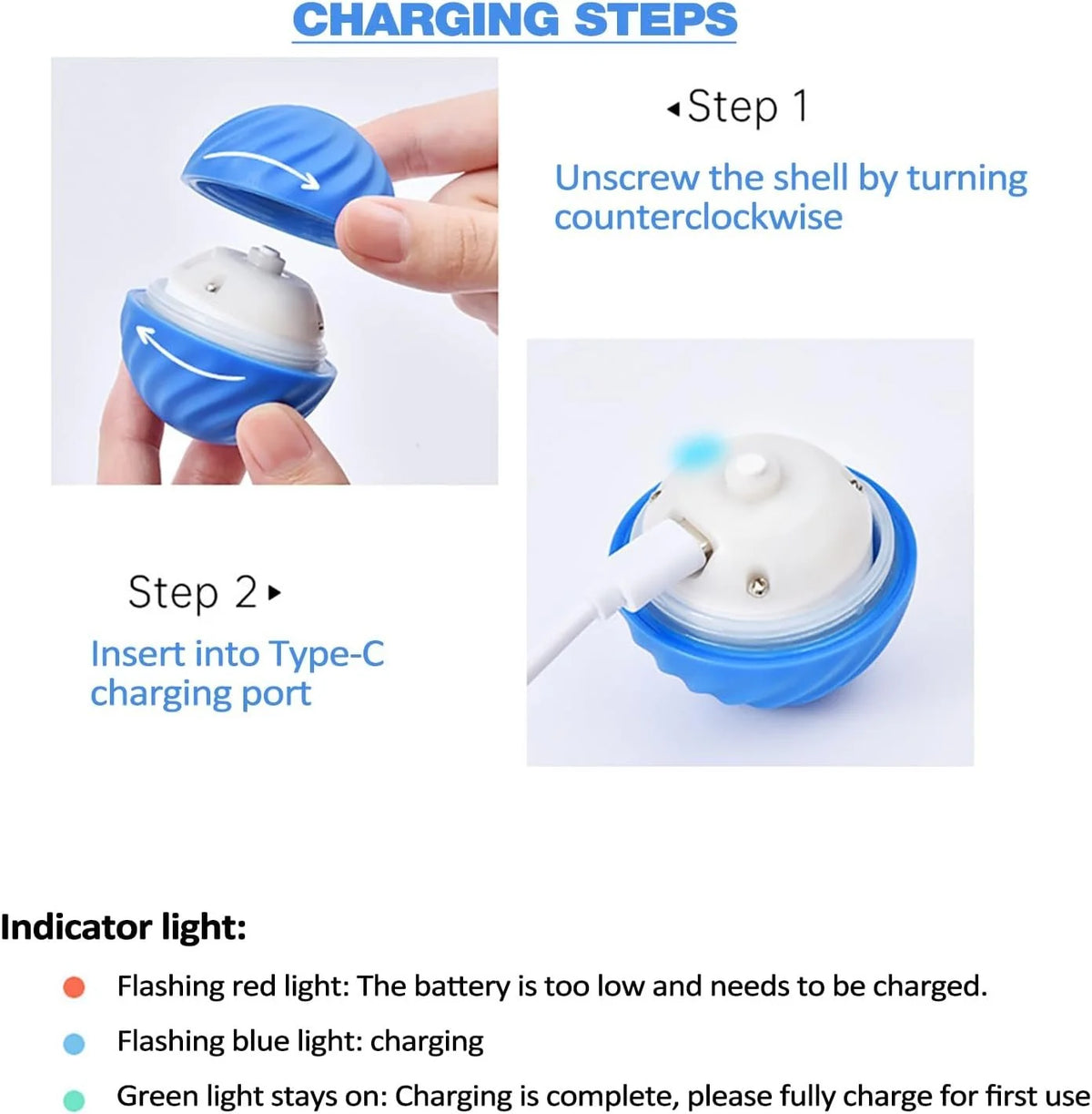 Interactive Dog Toy Unpredictable Motion Smart Sensors
