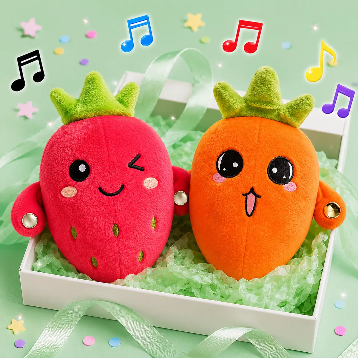 Interactive Plush Toy Battery Powered Multiple Play Modes