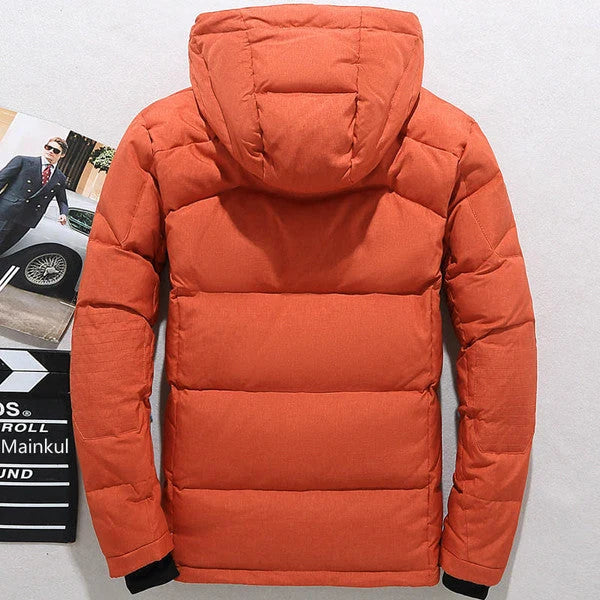 Jacket Insulated Polyester Tailored Fit Removable Hood & Full-Zip