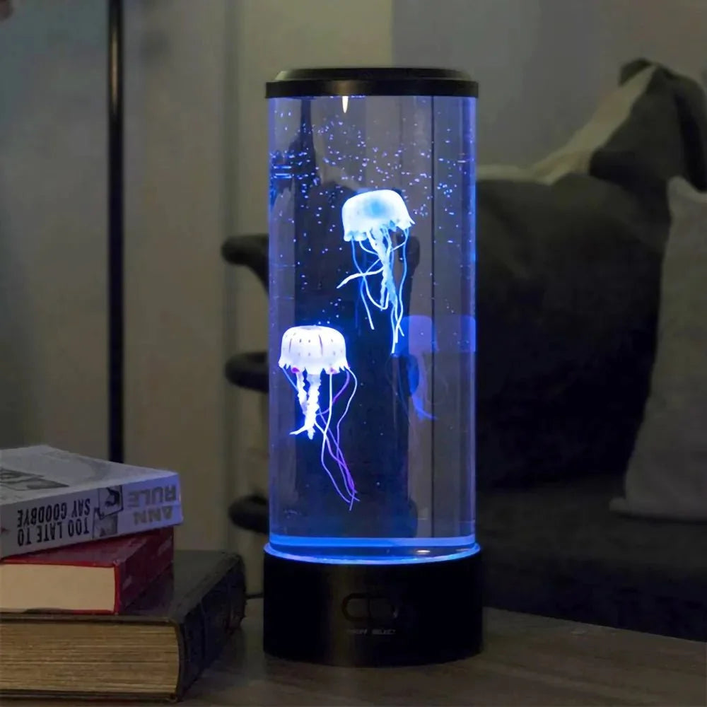 Jellyfish Lamp Floating 5-Color LED USB Rechargeable