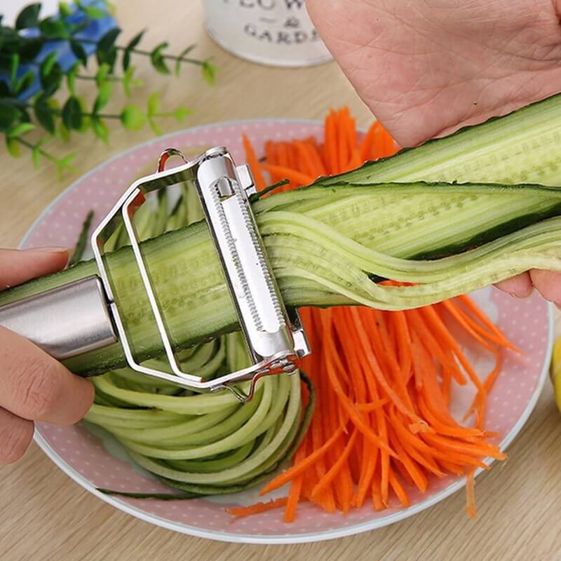 Julienne Peeler Ultra-Sharp Stainless Steel Non-Slip Handle
