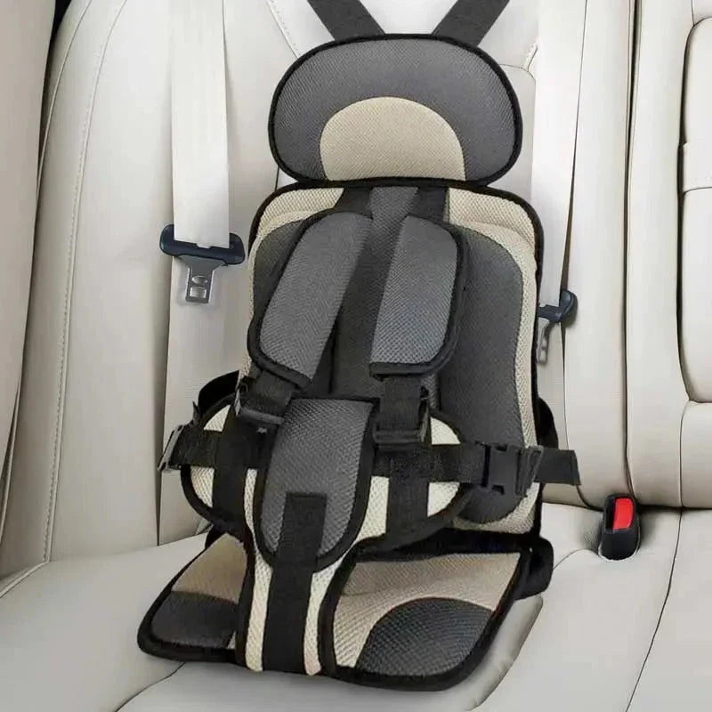 Kids Car Seat Cushion Breathable Mesh Non-Slip Base