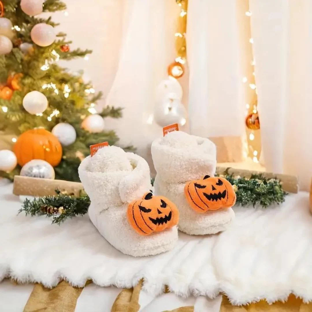 Kids' Slippers Ankle-High Fleece-Lined Slip-On