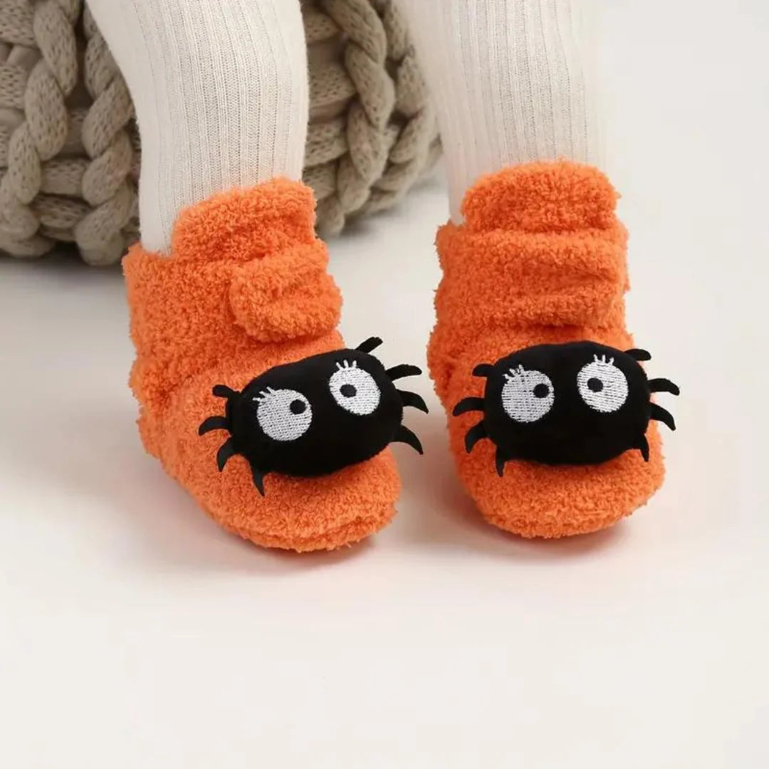 Kids' Slippers Ankle-High Fleece-Lined Slip-On
