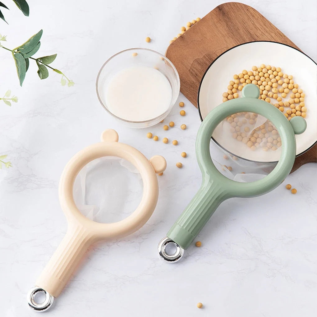 Kitchen Strainer Quick-Swap Fine & Coarse Mesh