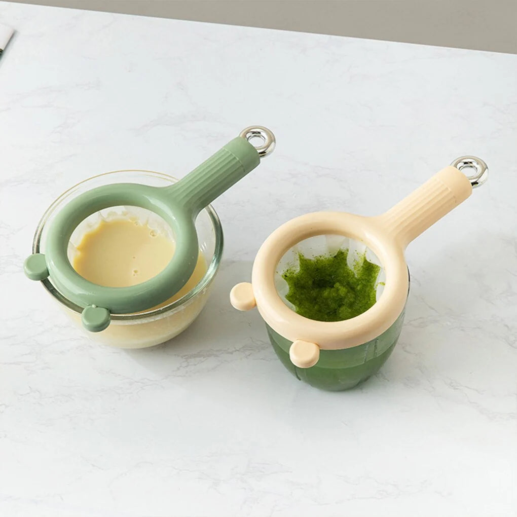 Kitchen Strainer Quick-Swap Fine & Coarse Mesh