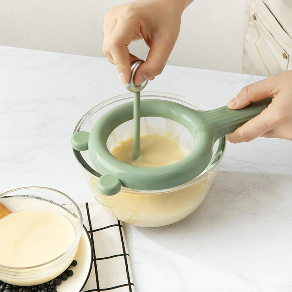 Kitchen Strainer Quick-Swap Fine & Coarse Mesh