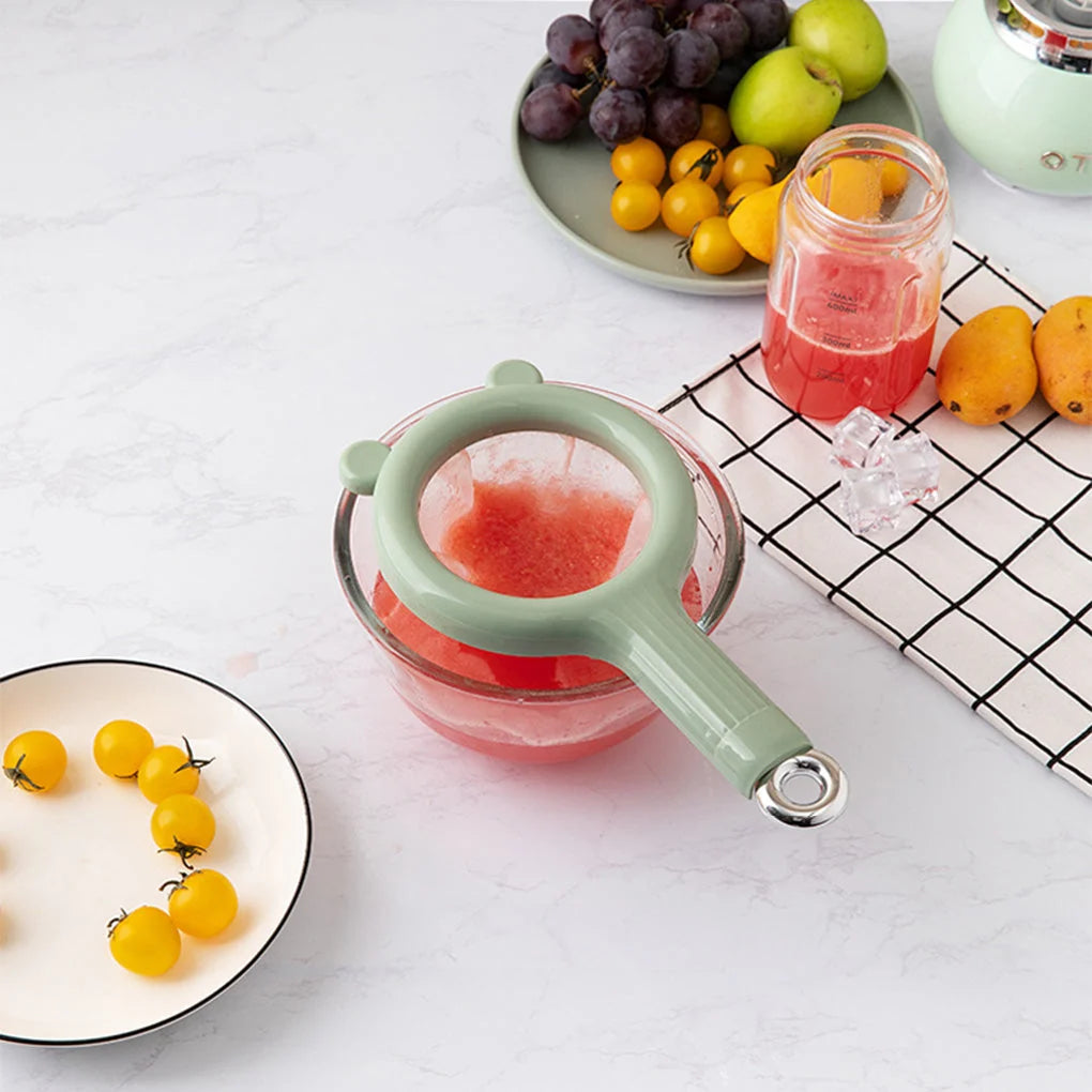 Kitchen Strainer Quick-Swap Fine & Coarse Mesh