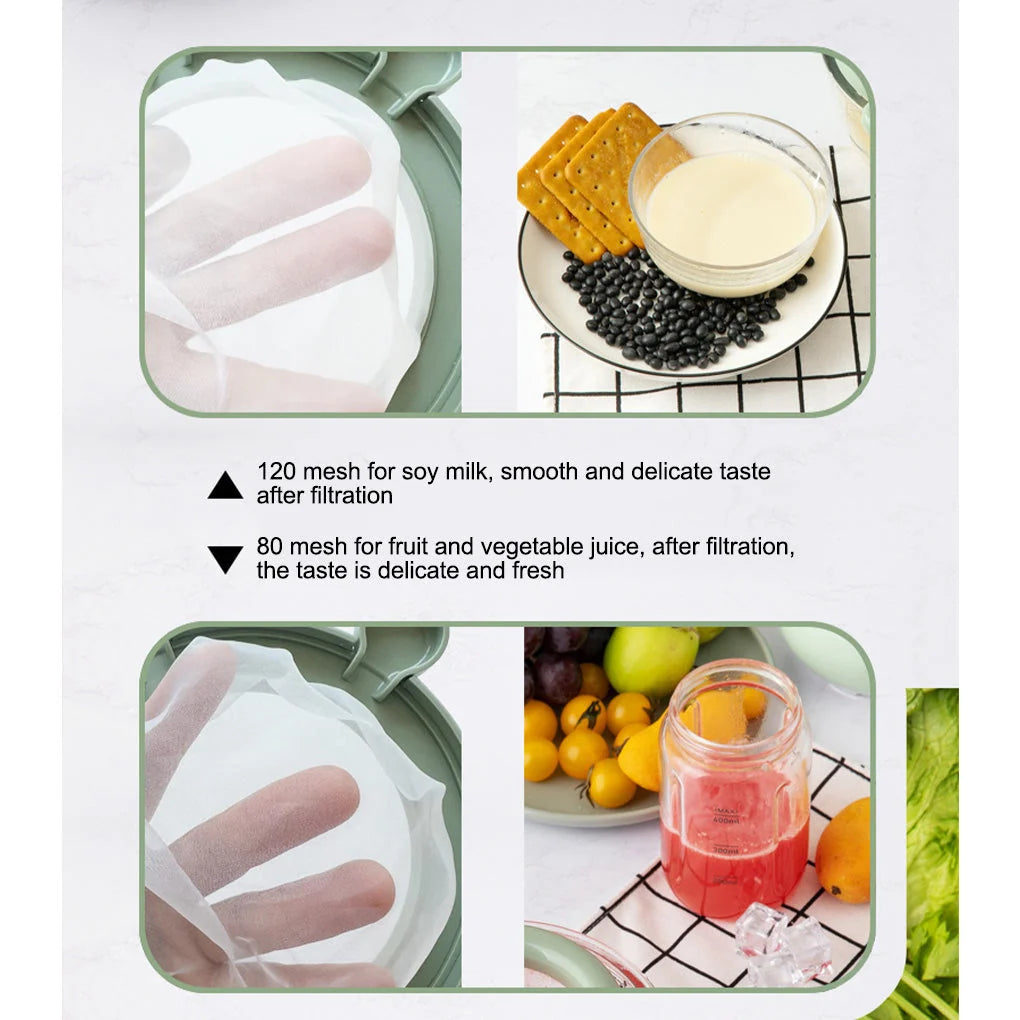 Kitchen Strainer Quick-Swap Fine & Coarse Mesh