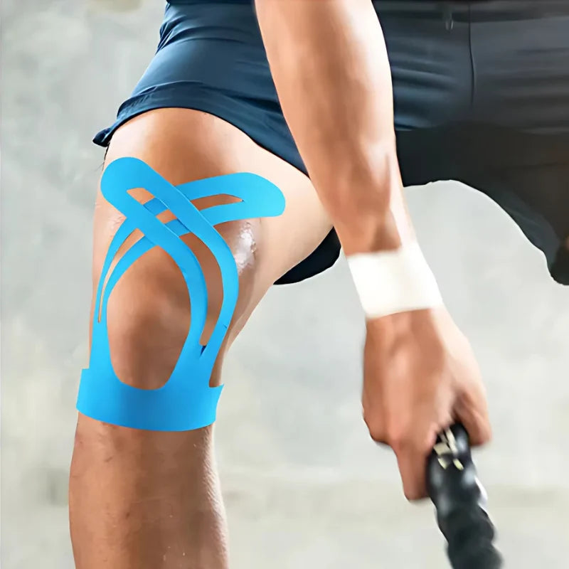 Knee Tape Stretchable Breathable Self-Adhesive & Non-Slip