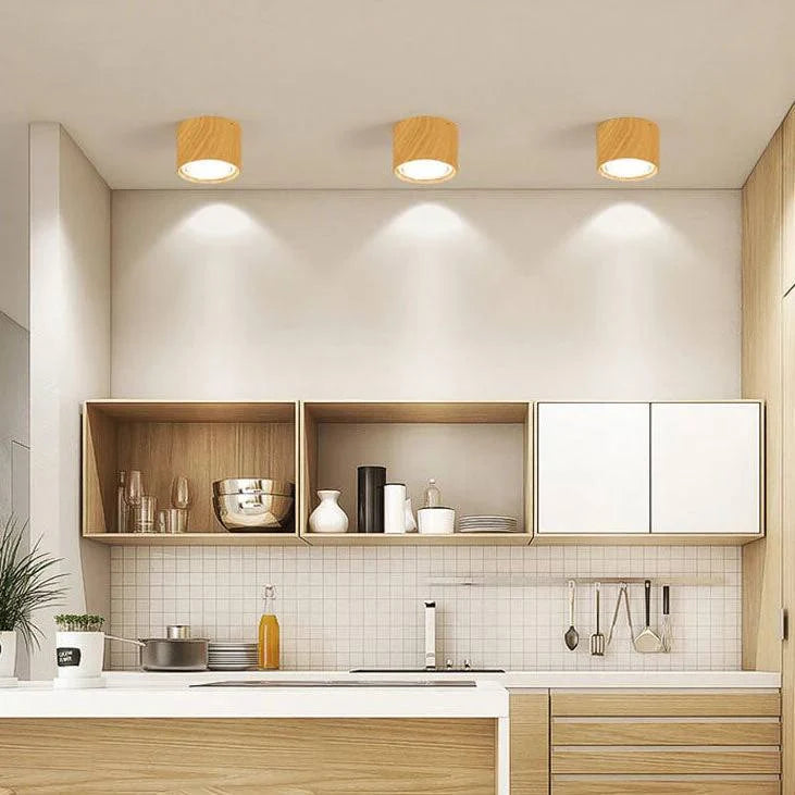 LED Ceiling Spotlight Adjustable Rotating Head Flush Mount