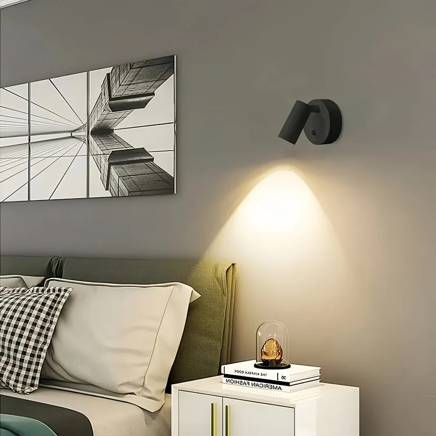 LED Spotlight Wireless USB-C Rechargeable Swivel Head