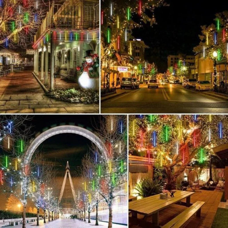 LED String Lights Cascading Snowfall Effect 144 LEDs