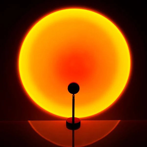 LED Sunset Lamp Warm Halo Adjustable Swivel Head