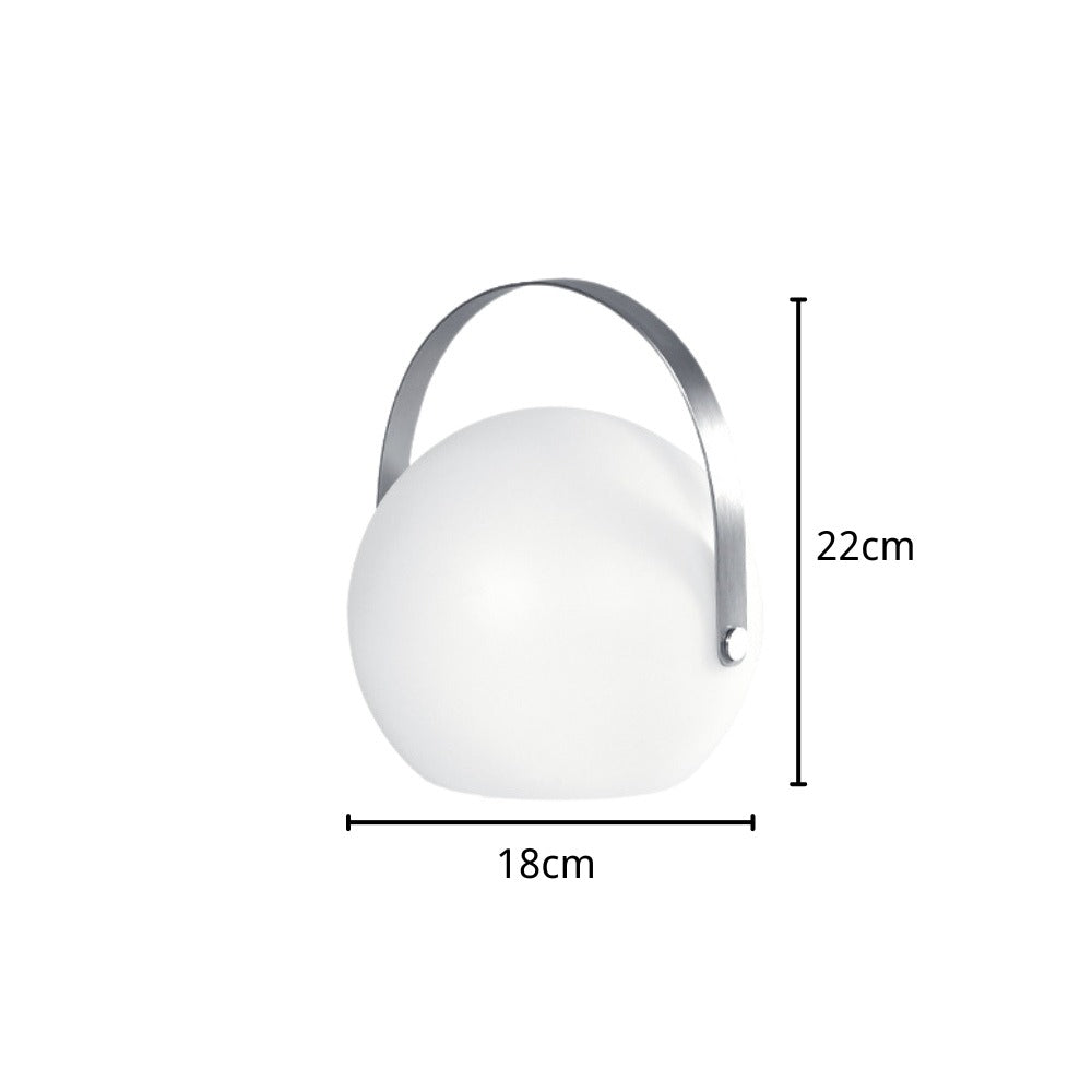 LED Table Lamp Remote & Dimmable USB-C Rechargeable Splash-Proof