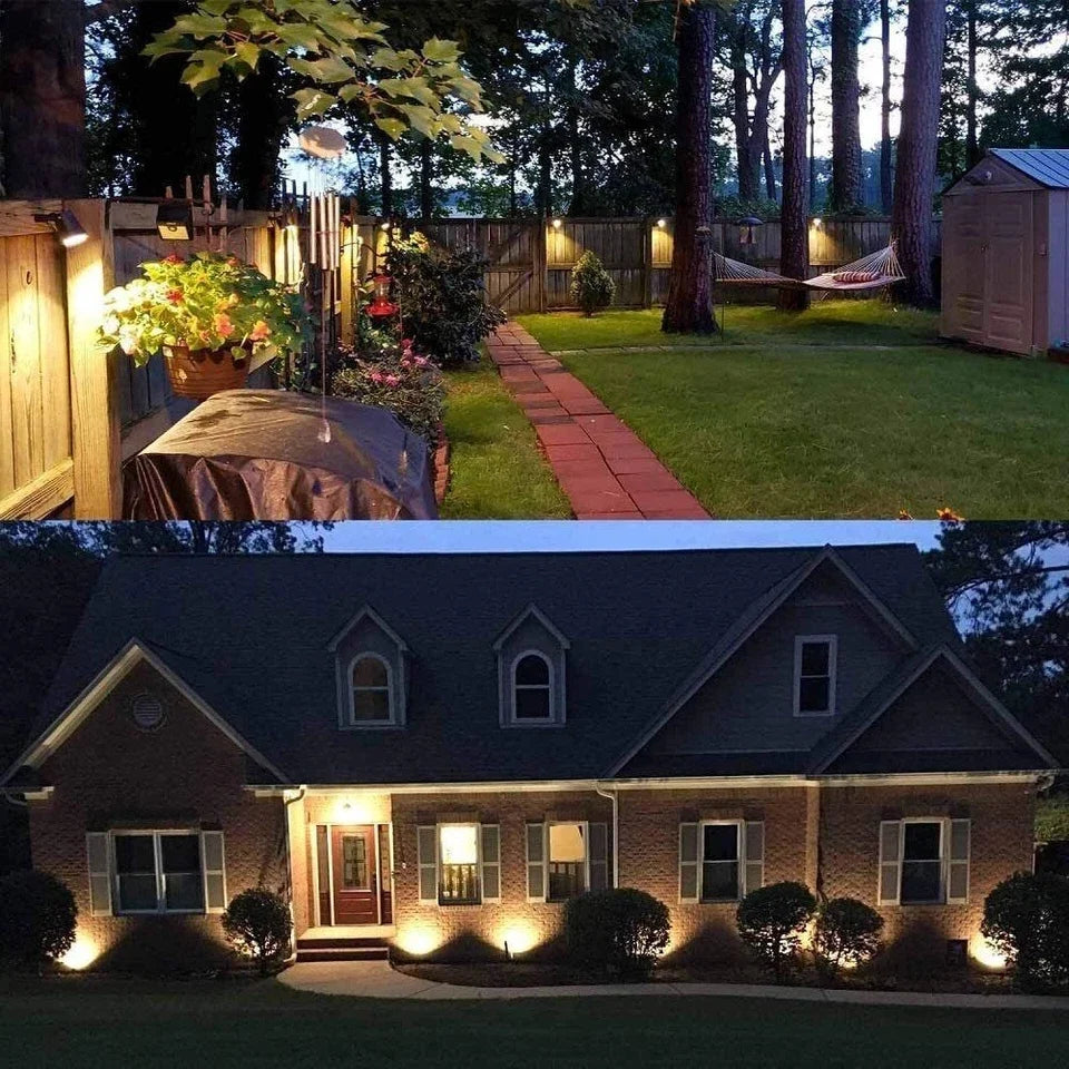 Landscape Spotlights 10-Pack Adjustable Weatherproof IP65