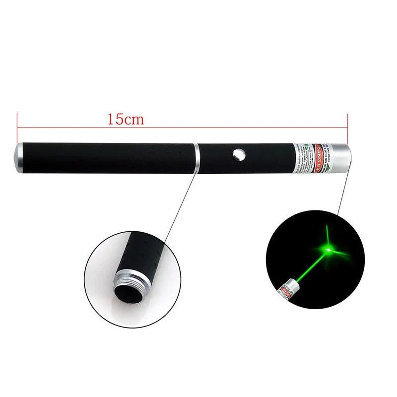 Laser Pointer Long-Range Visible Beam Compact & Clip