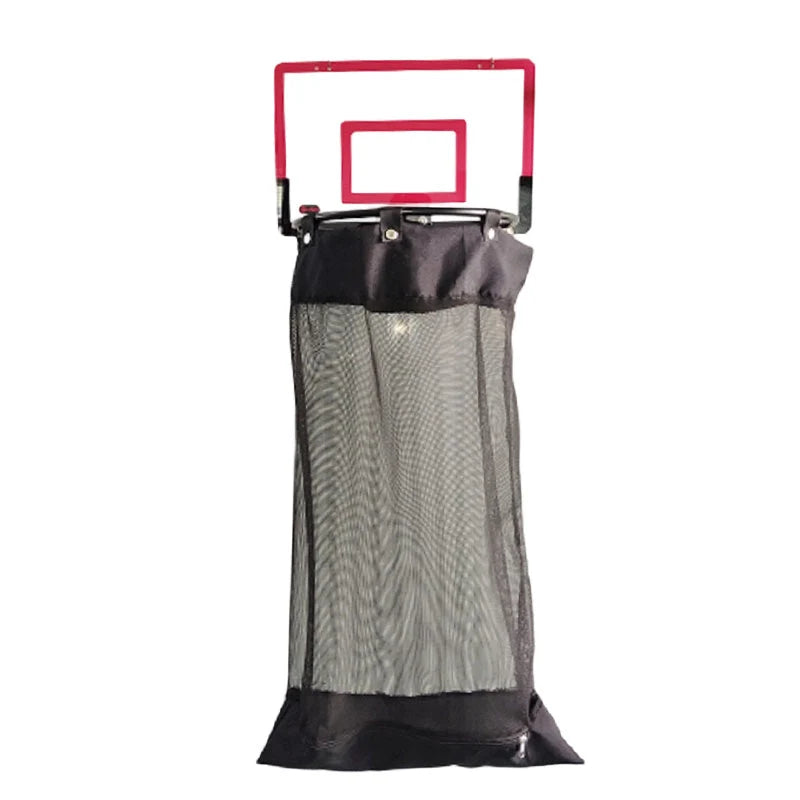 Laundry Basket Basketball Design Breathable Mesh Over The Door