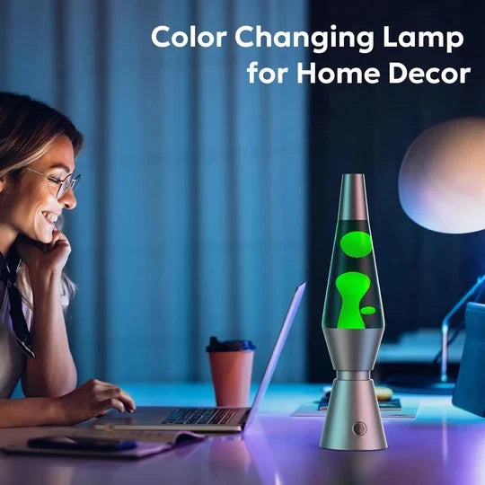 Lava Motion Lamp LED Color-Changing Remote Control