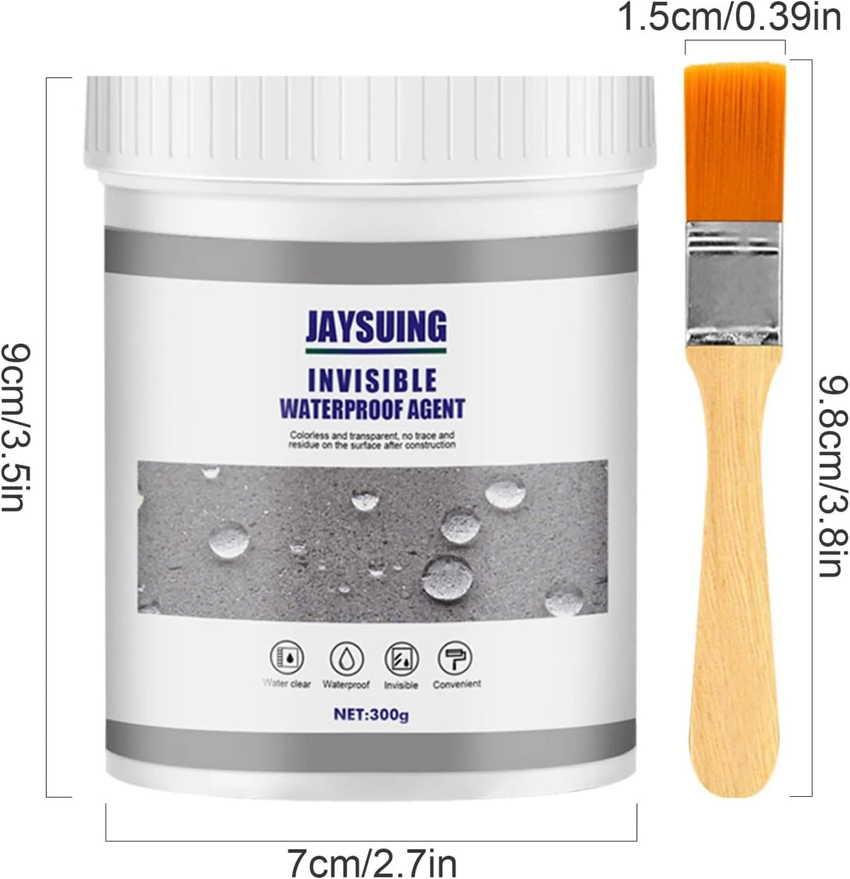 Leak Repair Sealant Brush-On Waterproof & Paintable
