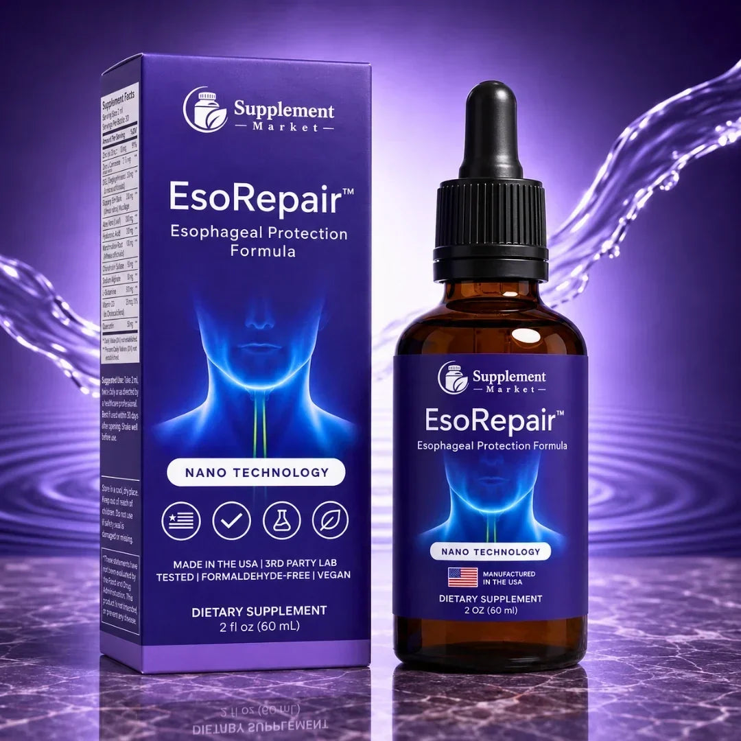 Liquid Dietary Supplement Throat & Stomach Lining Support