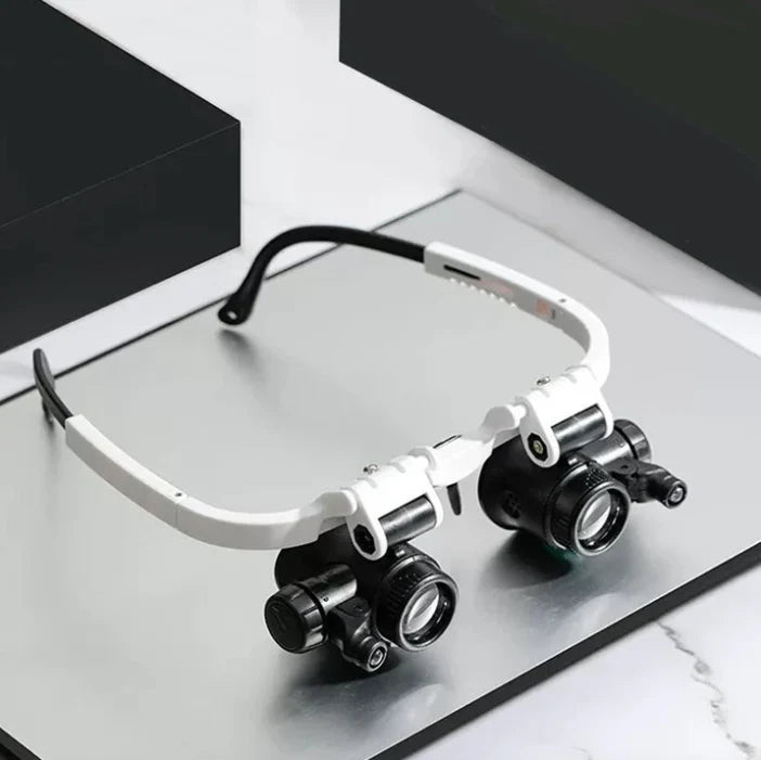 Magnifying Glasses LED 3-Level Magnification Adjustable Headband