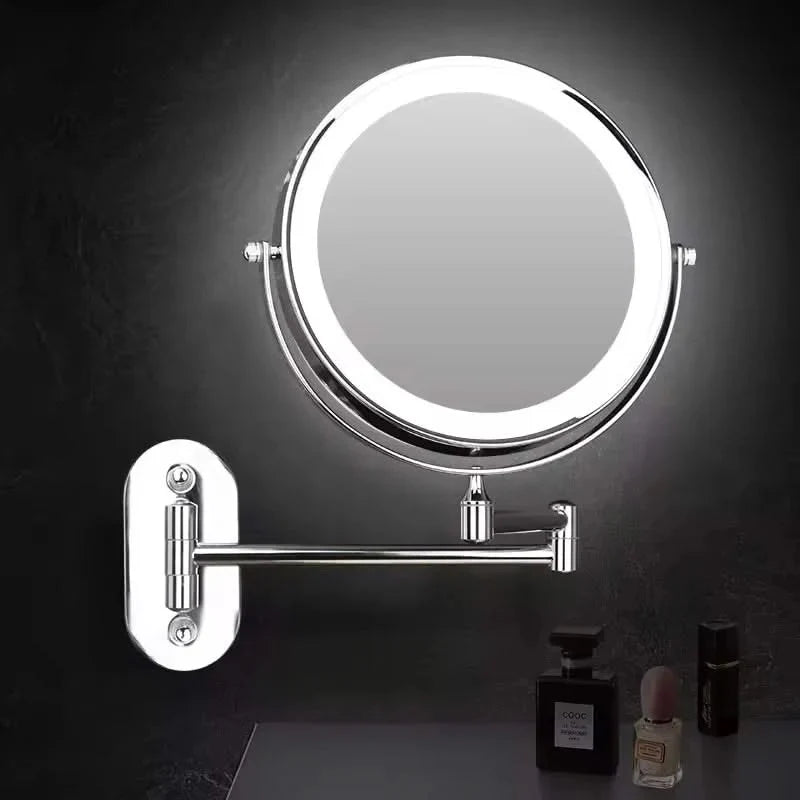 Makeup Mirror 6000K LED USB Rechargeable 360 Degree Arm