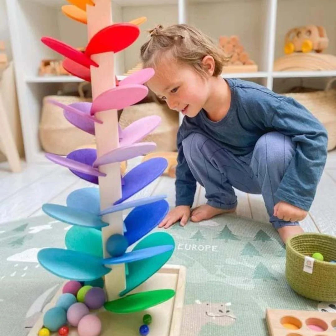 Marble Run 71 Cm Colorful Sound & Balls Included