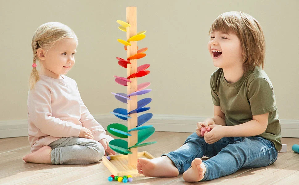 Marble Run 71 Cm Colorful Sound & Balls Included