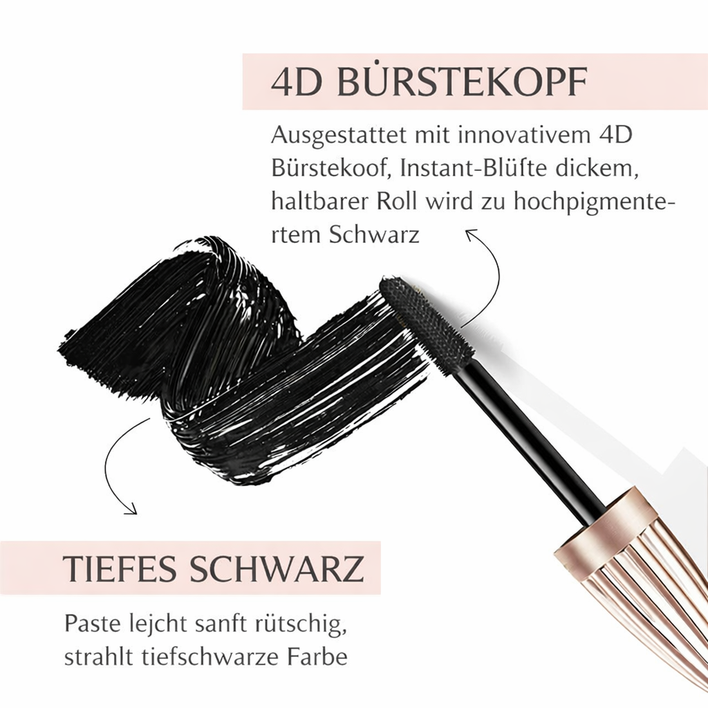 Mascara Fiber Formula Waterproof Clump-Free