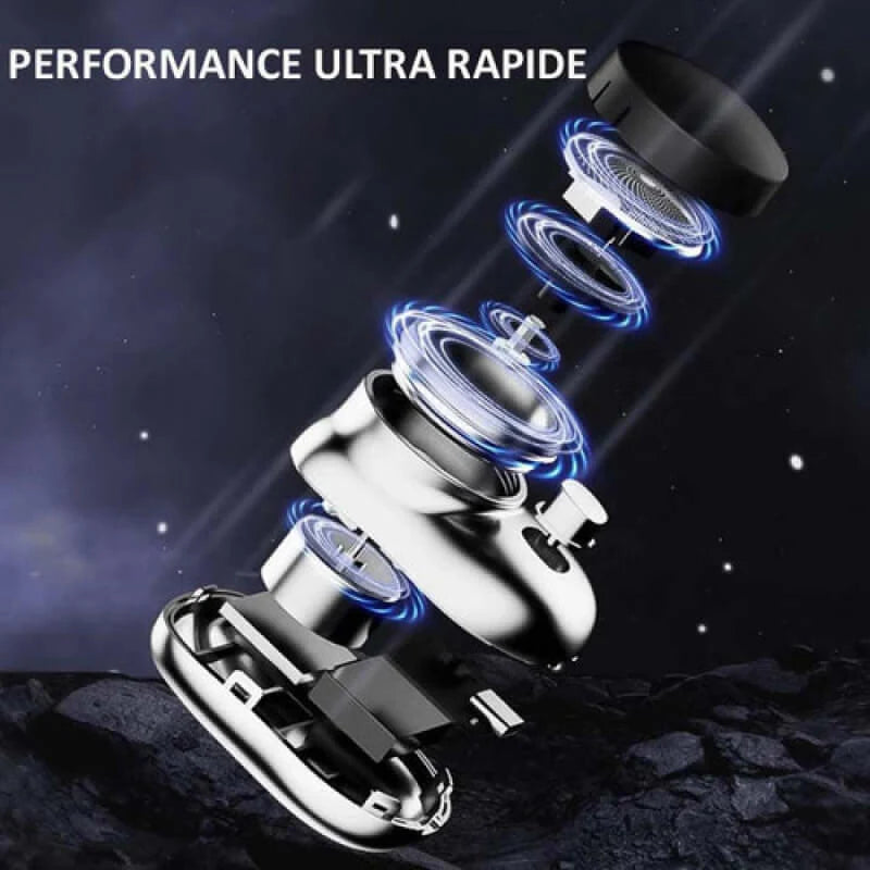 Men's Electric Shaver 6-Blade Stainless Steel