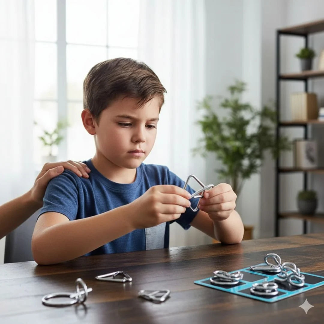 Metal Puzzle Pocket-Sized Twist & Tilt