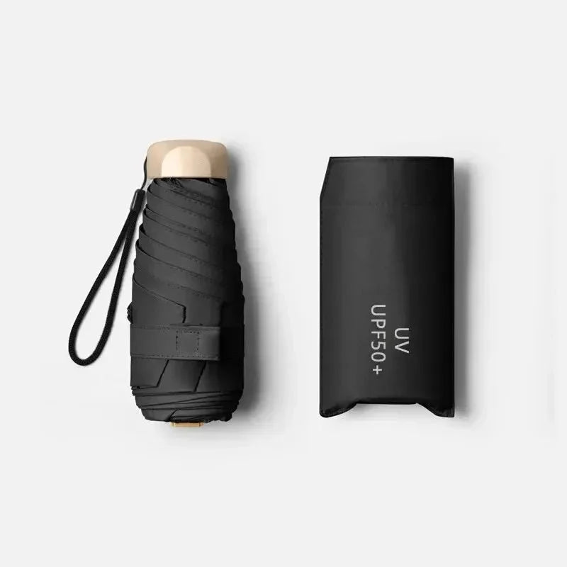 Mini Umbrella UV & Rain Protection Foldable Lightweight Design