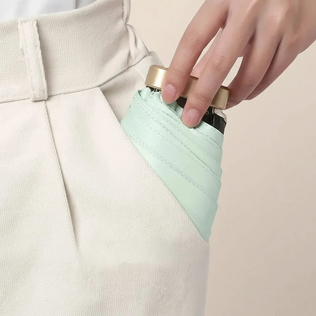 Mini Umbrella UV & Rain Protection Foldable Lightweight Design