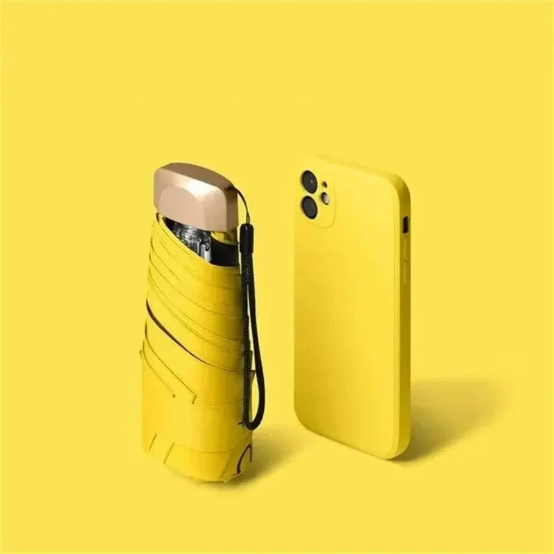 Mini Umbrella UV & Rain Protection Foldable Lightweight Design