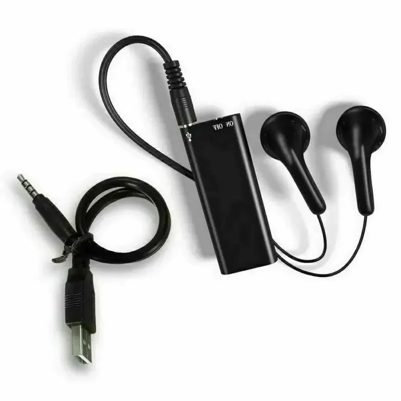Mini Voice Recorder Voice-Activated Magnetic 13-Hour Battery