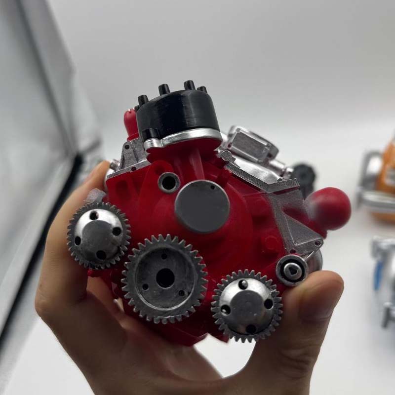Miniature V8 Engine Kit Gasoline-Powered CNC-Machined Metal With CDI Ignition