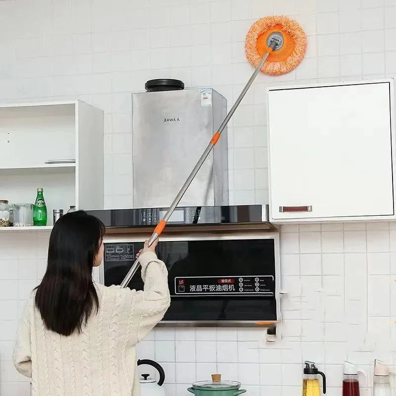 Mop 360° Swivel Head Telescopic Handle Chenille Microfiber