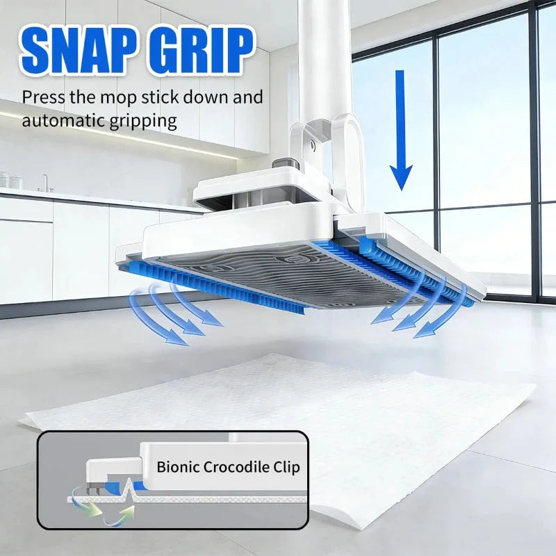 Mop Universal Cloth Grip 360° Swivel Head