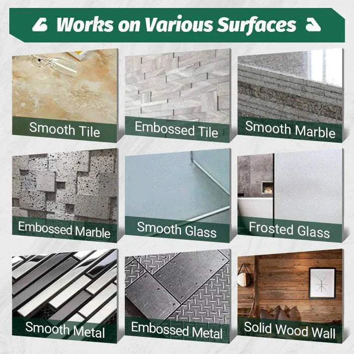 Mounting Adhesive Drill-Free Waterproof Bonds Ceramic, Glass & Wood
