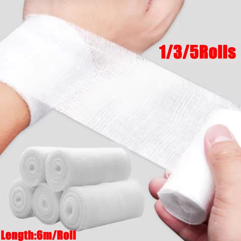 Mummy Bandage Wrap Self-Adhesive Breathable Elastic Set of 5