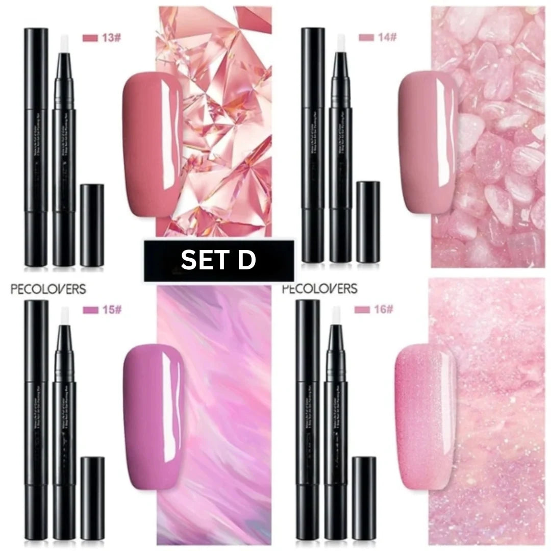 Nail Art Pen Precision Tip Fast-Drying Gel Color