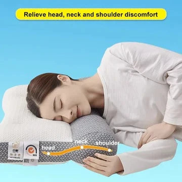 Neck Pillow Contoured Multi-Zone Support Machine Washable