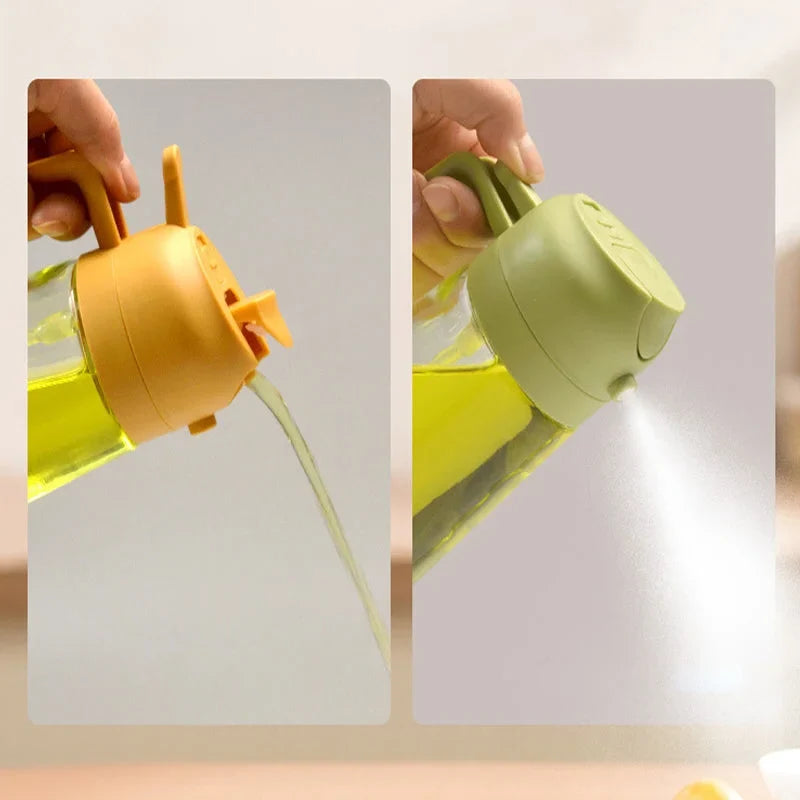 Oil Dispenser Dual Spray & Pour Glass Body
