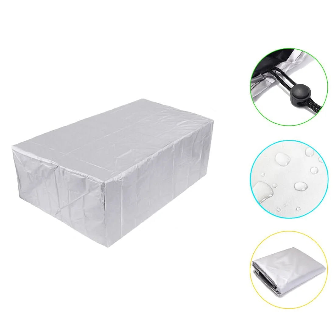 Outdoor Furniture Cover Water-Repellent Polyester Tear-Resistant UV & Frost-Resistant