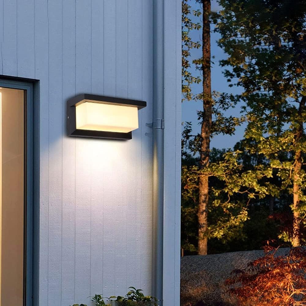 Outdoor Wall Light Motion Sensor Selectable Color Temperature