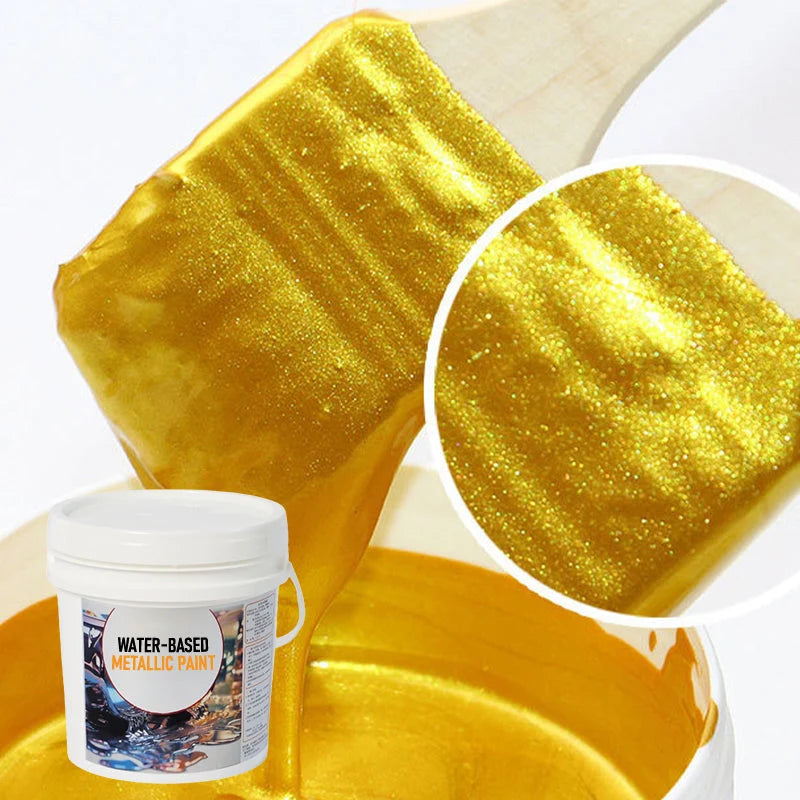 Paint Metallic Gold Shimmering Water-Based