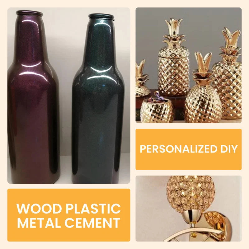 Paint Metallic Gold Shimmering Water-Based