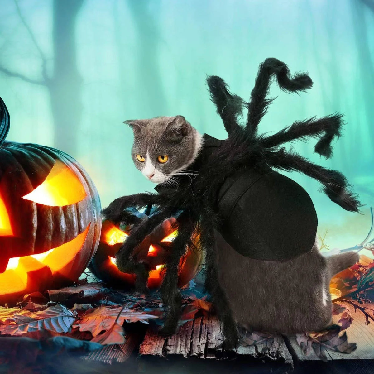 Pet Costume Spider Bendable Wire Legs Adjustable Straps