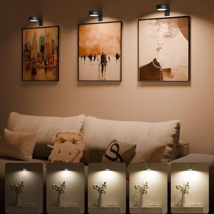 Picture Light Magnetic Rechargeable 13 Light Modes